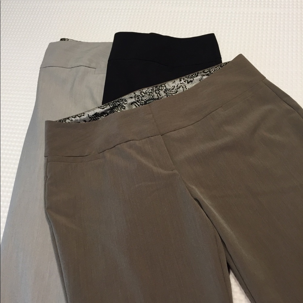 SET OF 3 NWOT Metaphor Businesswear Bootcut Slacks